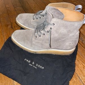Rag & Bone Grey Boots